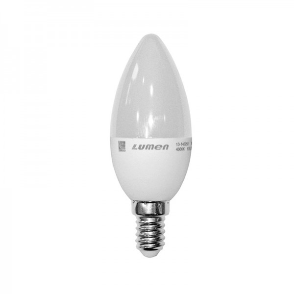 Λαμπτήρας  LED Κερί 5W  E14 4000K 470lm 230V 240° ADELEQ