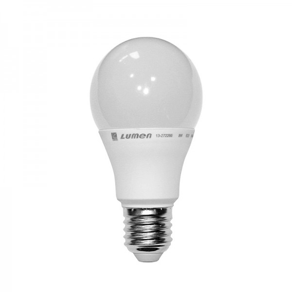 Λάμπα LED Ε27 ΜΑΤ A60 8W 230V 6200K 800lm 300°ADELEQ