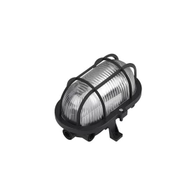 ACA LIGHTING Φωτιστικό Χελώνα Πλαστική Μαύρη Εξωτερικού Χώρου