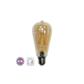 ADELEQ Λαμπτήρας LED Αβοκάντο Μελί COG 6W Ε27  Dimmable  600LM 230V 330°