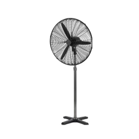 Ανεμιστήρας Ορθοστάτης Φ75 240W Μαύρος Βιομηχανικός BRAND
