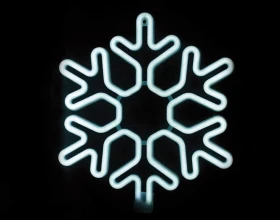Χιονονιφάδα ΝΕΟΝ Πολύχρωμο LED IP44 Χ0830024111