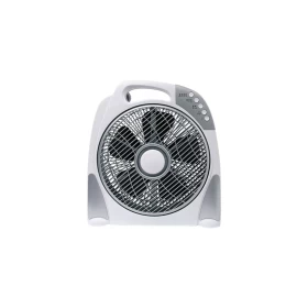Ανεμιστήρας Δαπέδου ΒΟΧ Φ30 50W Λευκό Χρώμα Με Τηλεχειρηστήριο & Χρονοδιακόπτη BRAND