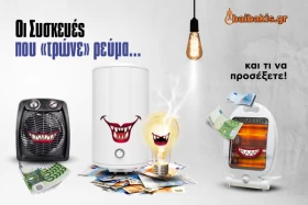 Οι συσκευές που «τρώνε» ρεύμα και τι να προσέξετε