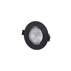ADELEQ LED Σποτ Ψευδοροφής Κινητό Στρογγυλό 3W/5W/7W CCT 38° ΜΑΥΡΟ