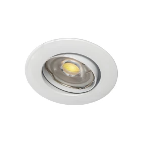 VKLED Σποτ Στρογγυλό Κινητό GU10/PAR16 Max12W (LED) IP20 ø8.4x2.3cm λευκό
