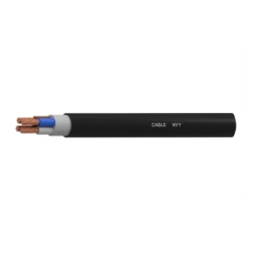 Καλώδιο Ηλεκτρολογικό NYY-J-rm 5X10mm² ΜΑΥΡΟ