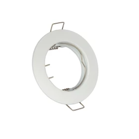 VKLED Σποτ Στρογγυλό Σταθερό GU10/PAR16 Max12W (LED) IP20 ø7.7x2.5cm Λευκό