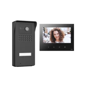 CTC KIT Θυροτηλεόρασης 1 Διαμερίσματος Wi-Fi Με Οθόνη 7''