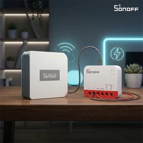 Sonoff Zigbee Starter Combo #1 SNF0935 & SNF0339 : Bridge Pro & Mini ZBRBS Smart Switch 