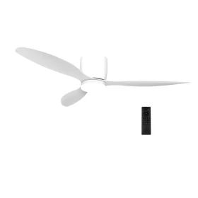 Ανεμιστήρας Οροφής Φ1,32m DC30W LED 22W+Τηλεχειριστήριο Άσπρός