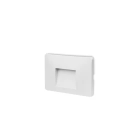BRAYTRON Επιτοίχια Εξωτερική Πλαφονιέρα LED IP65 3W με Θερμό Λευκό Φως 8.5x13.4x13εκ. Λευκό