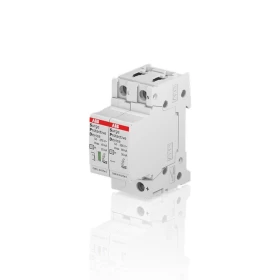 ABB Αντικεραυνικό Πίνακα Τύπου T2 Διπολικό 1P+N 40KA για Άμεση Γείωση και Ουδετερο-γείωση