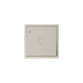 LINEME GENA Μπουτόν Κλιμακοστάσιου Λυχνία Led 220/240v Soft Greige