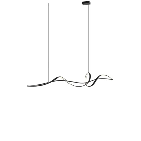 Zambelis Pendan Led Light 27W 3000K Aluminium - Black Led | 27W | 3000K | 2233Lm | CRi 80 | Dimmable Triac