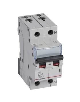 Αυτόματη Ασφάλεια 1P+N 10A  LEGRAND 6KA 