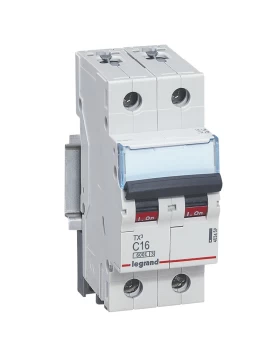 Αυτόματη Ασφάλεια 1P+N 16A  LEGRAND 6KA 