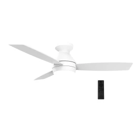 ADELEQ Ανεμιστήρας Οροφής 25W Φ1,07m LED 22W Με Τηλεχ/ριο MDF Λευκός