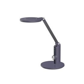 ACA Φωτιστικό Γραφείου Γκρί Πλαστικό LED SMD 10W 600LM CCT 2700K-4000K-6500K IP20
