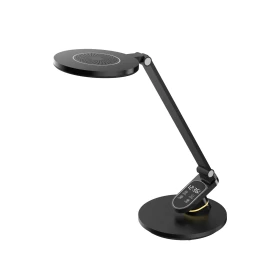 ACA Φωτιστικό Γραφείου Μαύρο Πλαστικό LED SMD 10W 550LM CCT 3000K-4000K-5700K IP20
