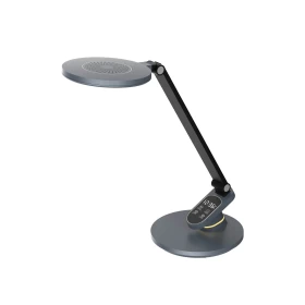 ACA Φωτιστικό Γραφείου Γκρί Πλαστικό LED SMD 10W 550LM CCT 3000K-4000K-5700K IP20
