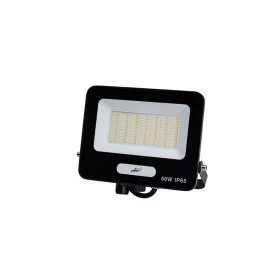 ADELEQ Προβολέας LED 50W 230V CCT Και Για Ανιχνευτή Κίνησης IP65 Μαύρος