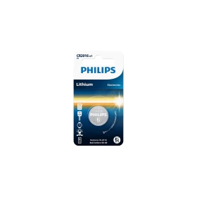 PHILIPS Cr2016 Μπαταρία Λιθίου Ρολογιών CR2016 3V 1τμχ