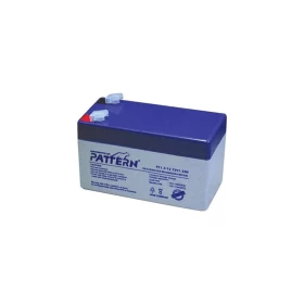 PATTERN Battery PT1.3-12 Μπαταρία UPS με Χωρητικότητα 1.3Ah και Τάση 12V