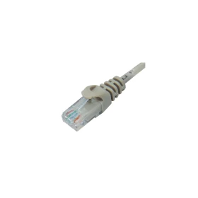 TOP PATCH CORD CAT6 UTP LSZH 1.0m Γκρί Data 04.023.0321