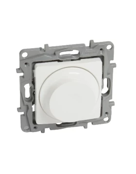 Ρυθμιστής Περιστροφικός 300W LED Λευκός NILOE LEGRAND