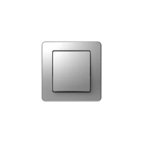 TEM Ekonomik Μπουτόν Απλό Ασημί ELOXSILVER 3515298