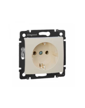 Πρίζα Σούκο VALENA Κρεμ LEGRAND